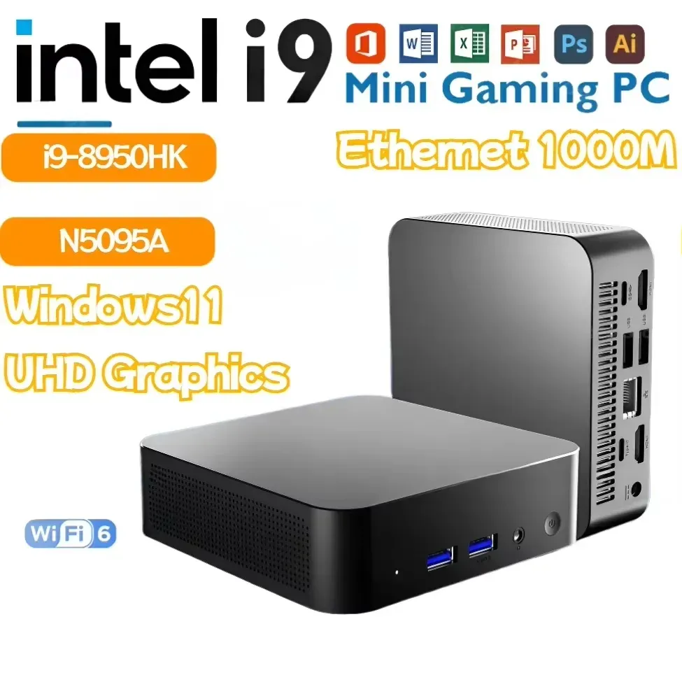 Review del Mini PC Intel Core i9 8950HK + Celeron N5095A: Potencia compacta o promesa exagerada